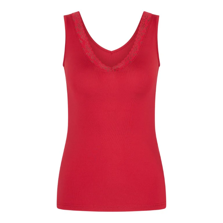 Hemd - RJ Pure Color Bayonne Dames Singlet Lace - RJ Bodywear - Image 11