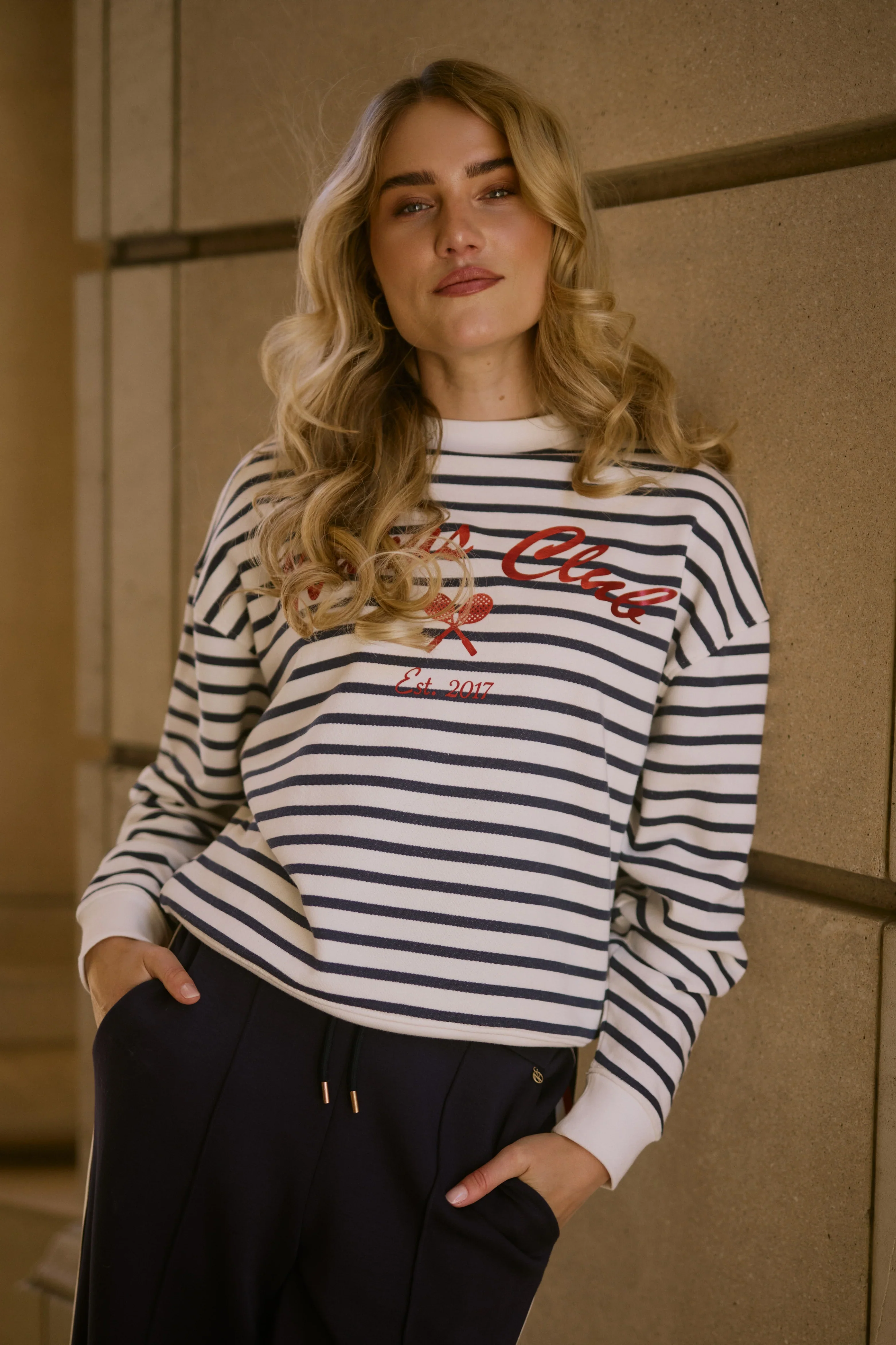 Paige Sweater Stripe - Nukus