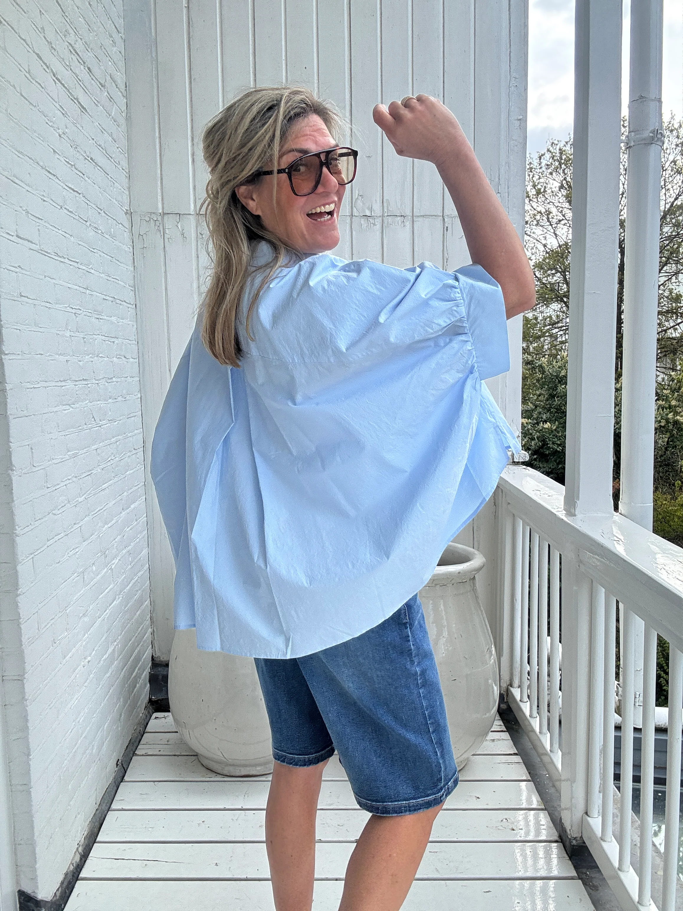 Shirt - Anabel Oversize Shirt - TOODAY - Image 10