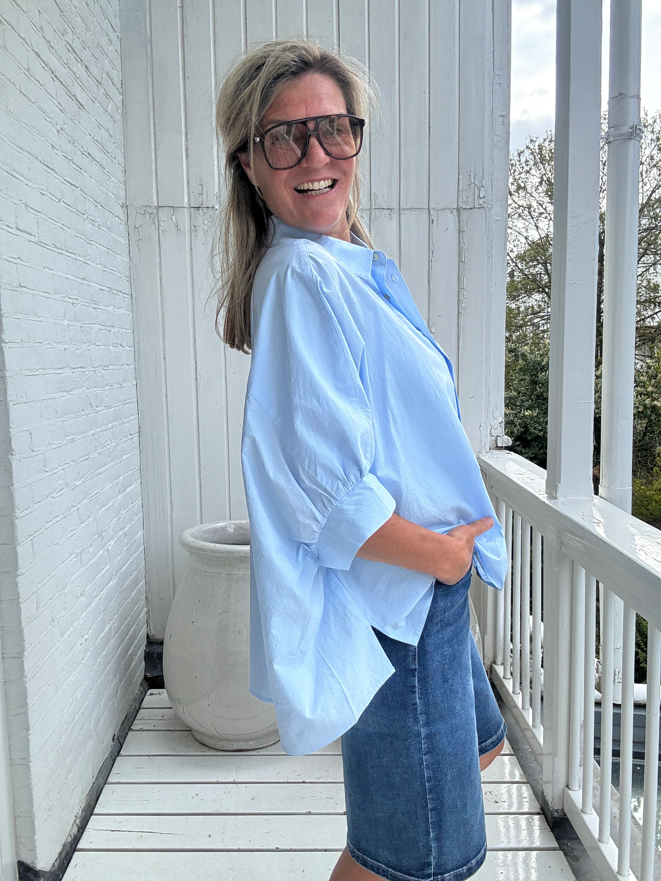 Shirt - Anabel Oversize Shirt - TOODAY - Image 2