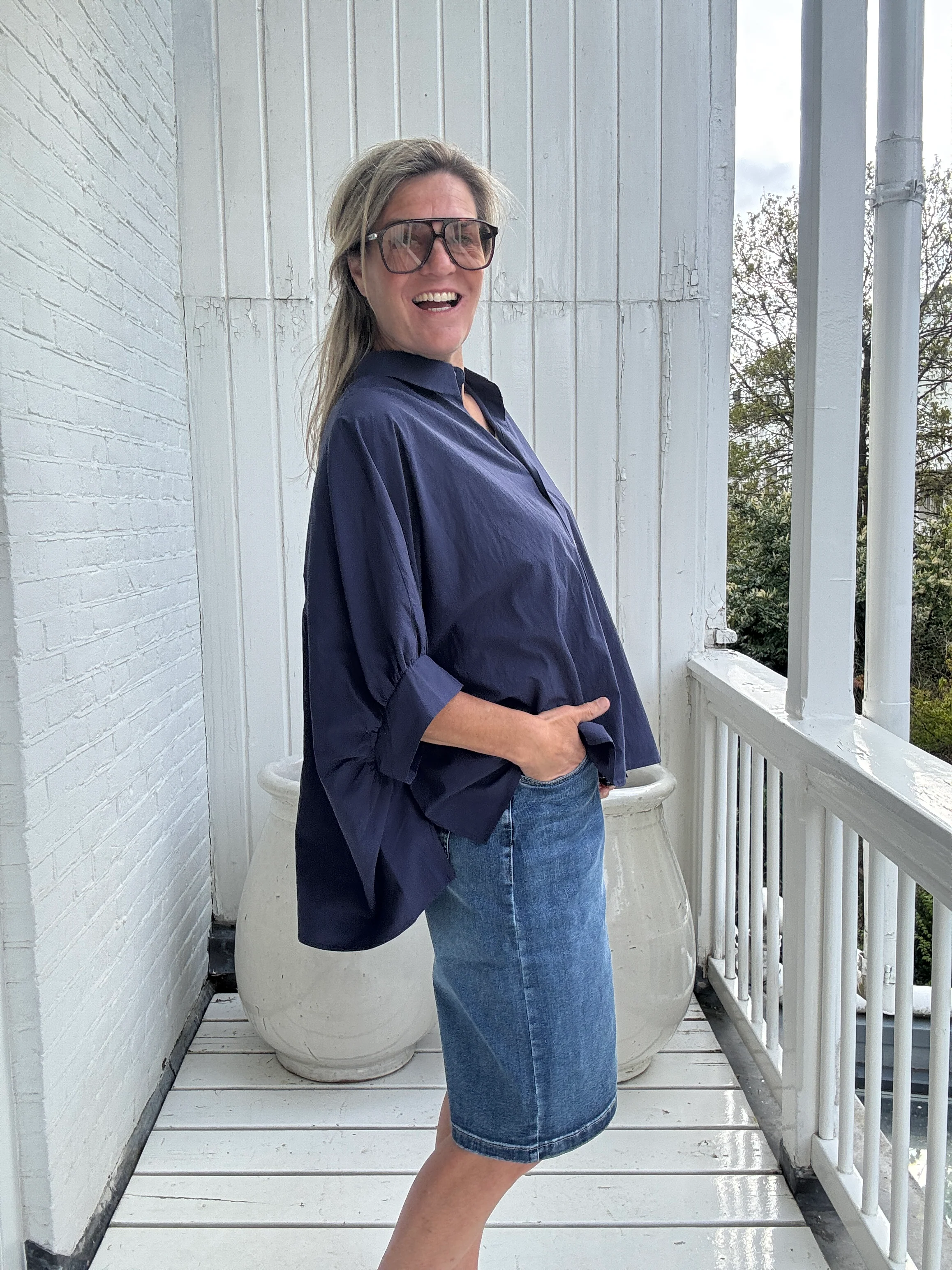Shirt - Anabel Oversize Shirt - TOODAY - Image 3