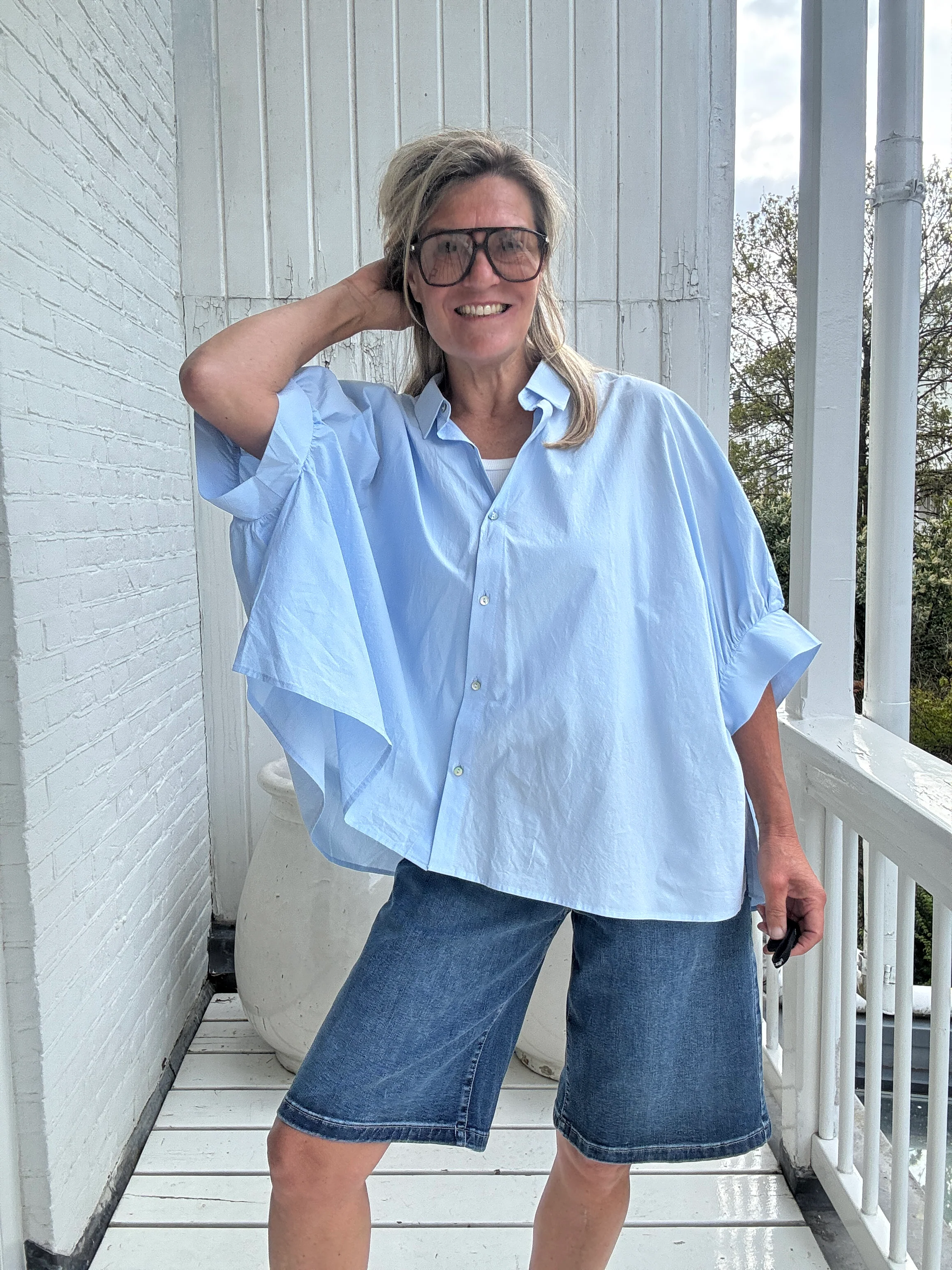 Shirt - Anabel Oversize Shirt - TOODAY - Image 8