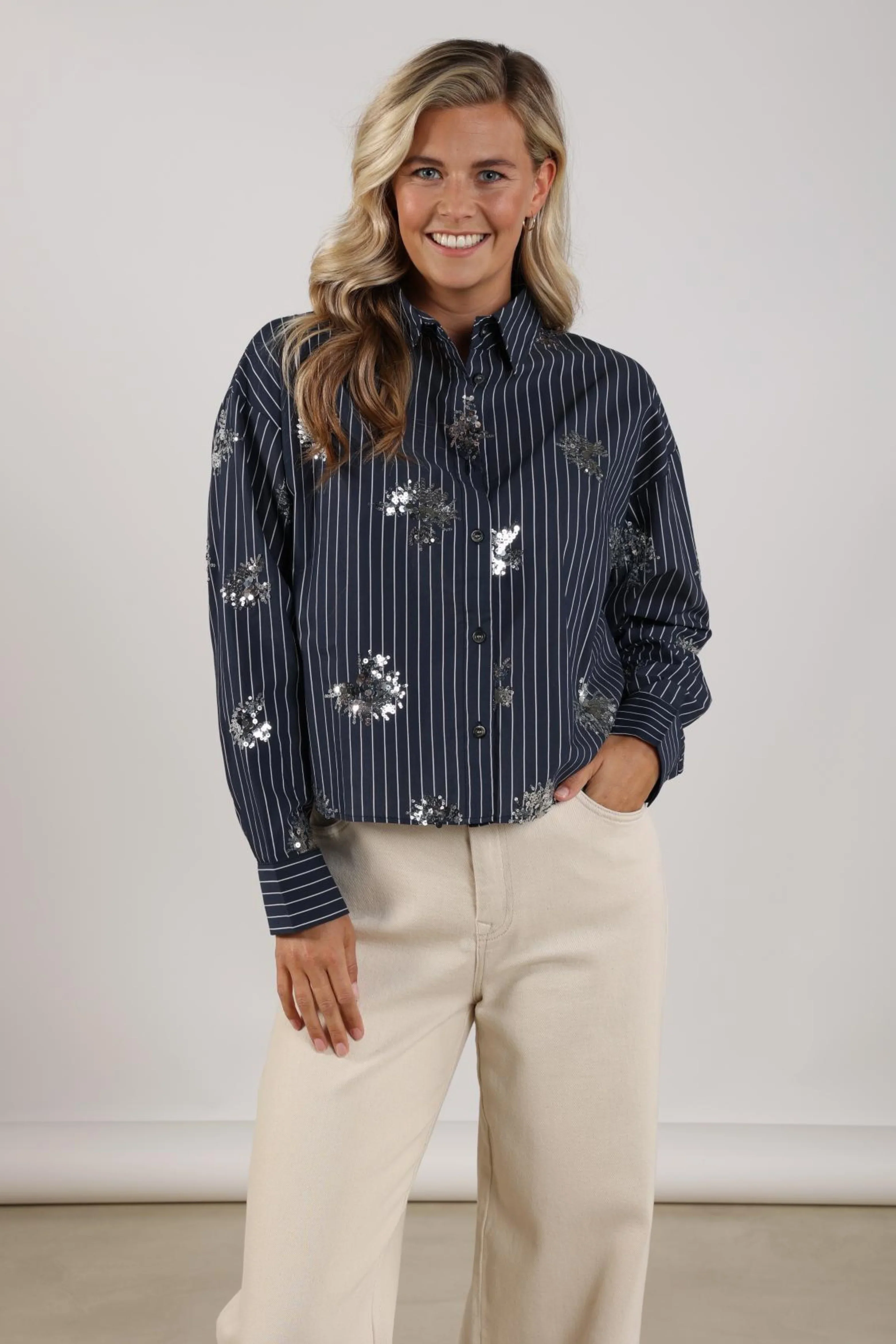 Tessa Blouse Paillet - Nukus