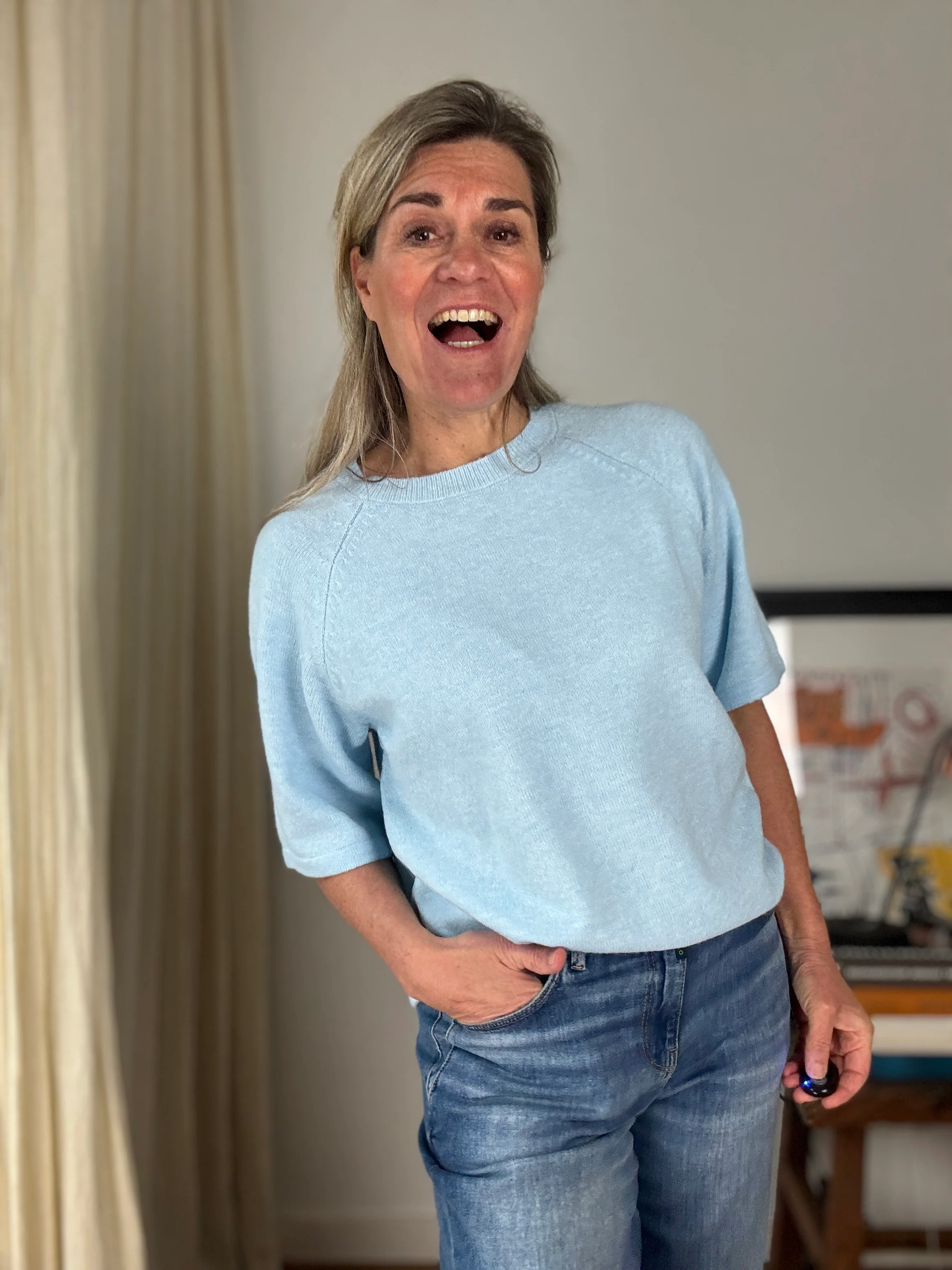 Trui - LIGA 2/4 O-NECK KNIT TOP - Vila - Image 11