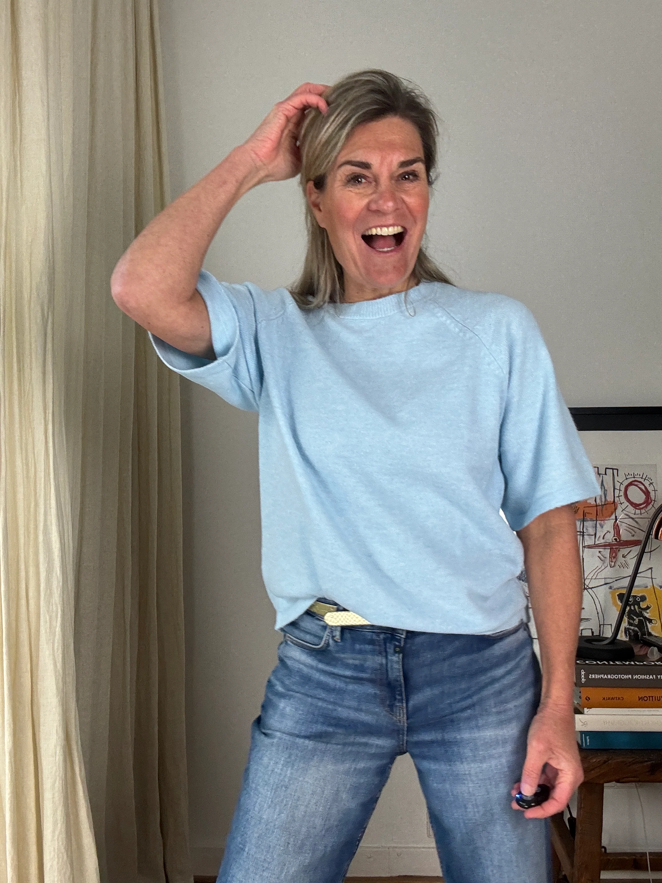 Trui - LIGA 2/4 O-NECK KNIT TOP - Vila - Image 3