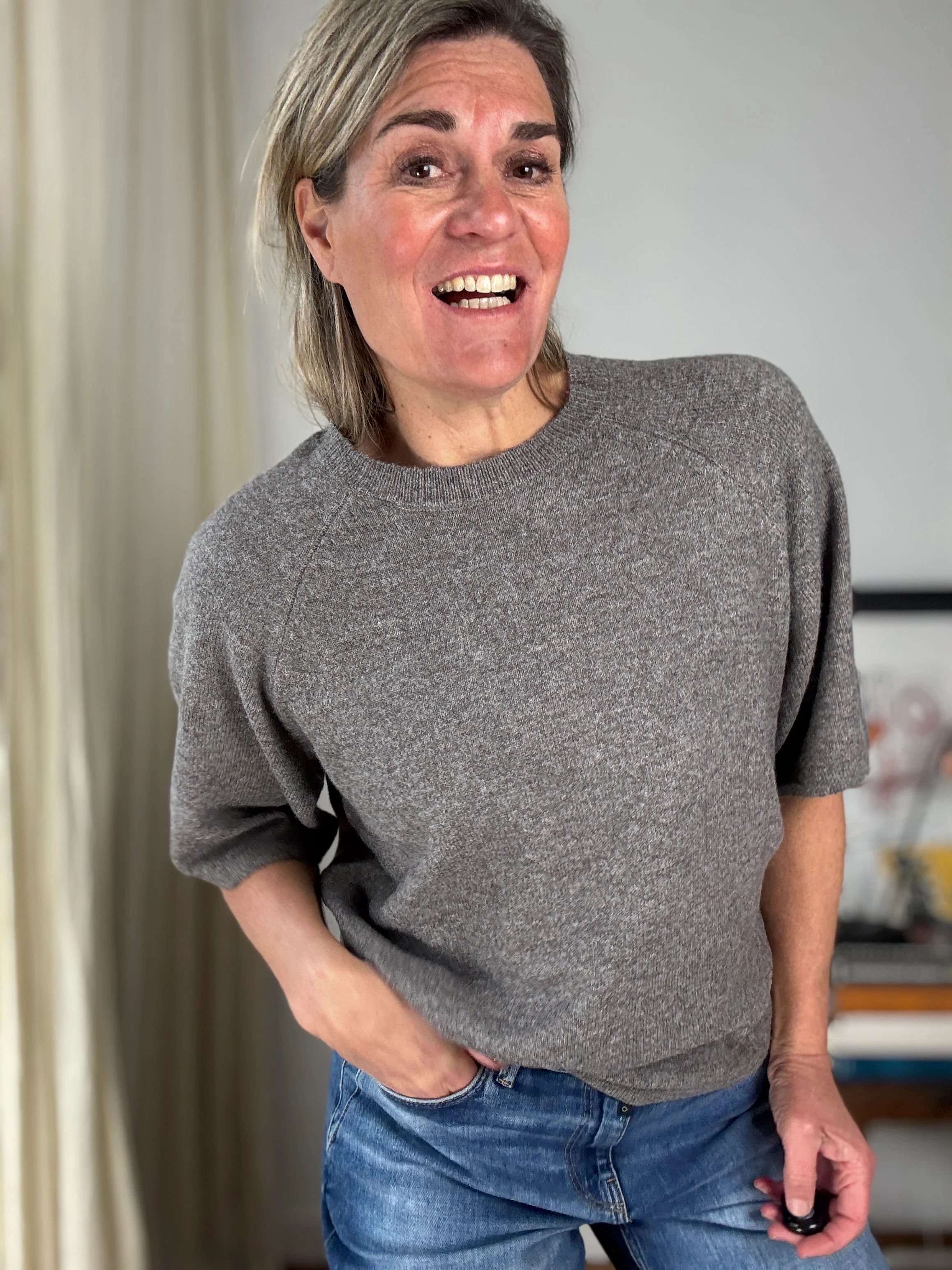 Trui - LIGA 2/4 O-NECK KNIT TOP - Vila - Image 7