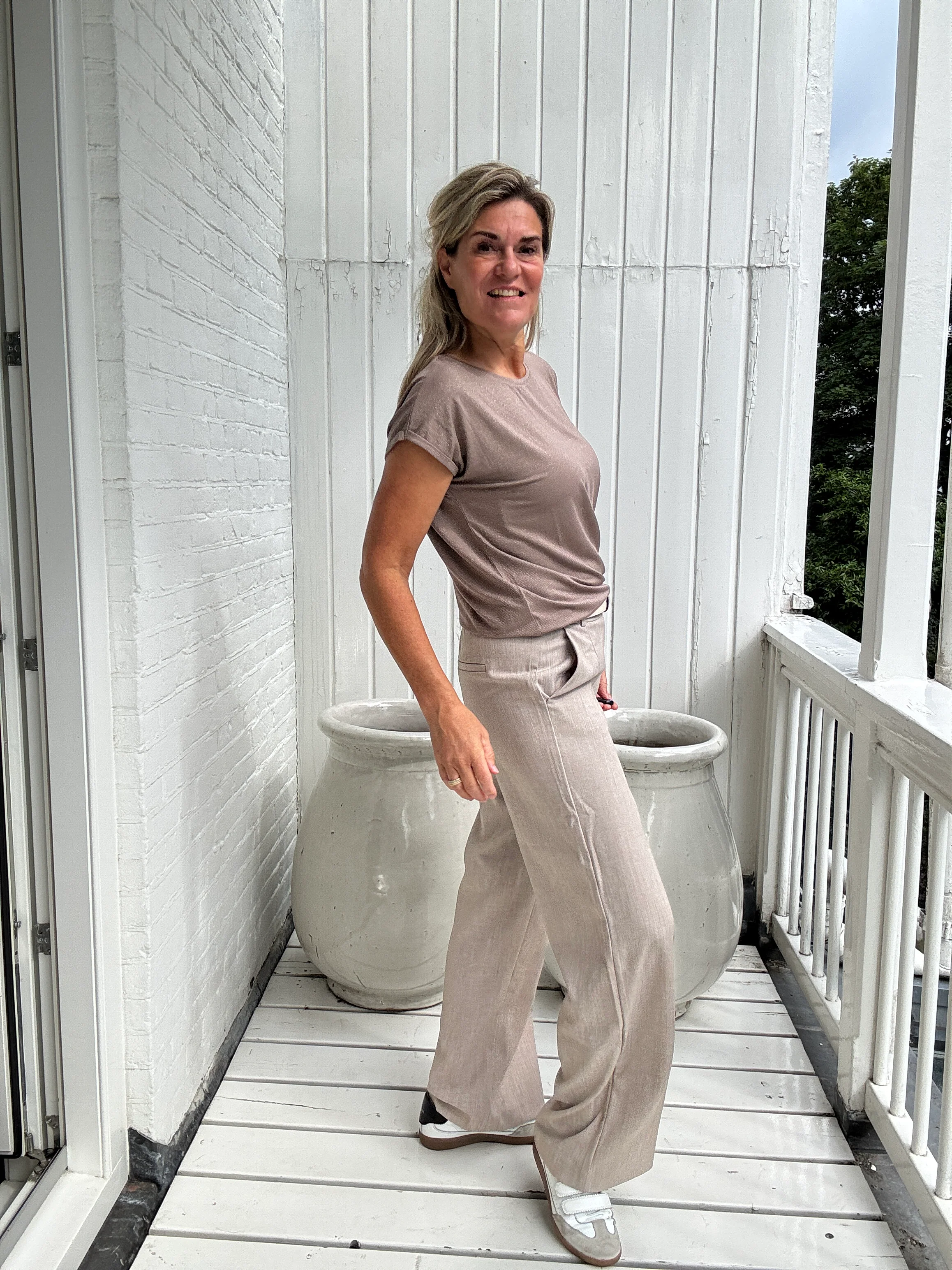 Broek - Varone HW Wide Pant - Vila - Image 17