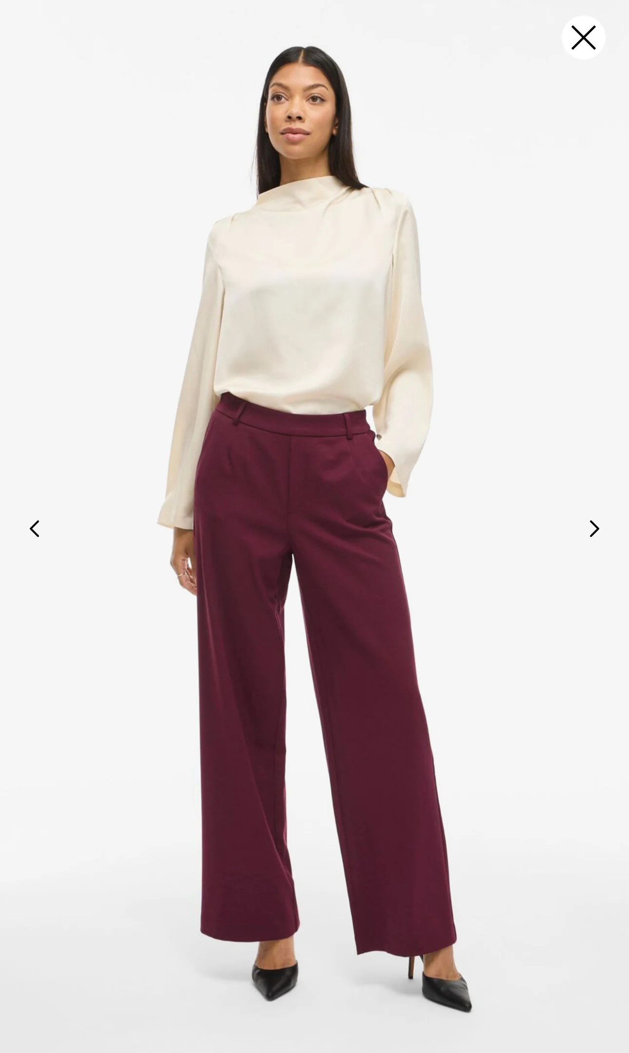Broek - Varone HW Wide Pant - Vila - Image 6